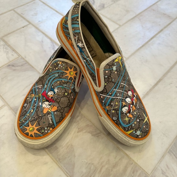 Gucci Shoes - GUCCI X DISNEY slip on tennis shoes